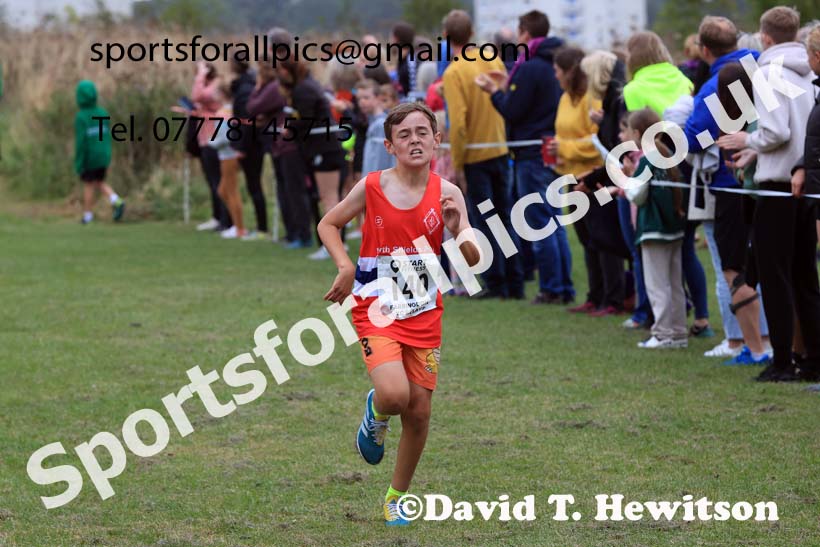 Boys and Girls Under-13s, 2024 Sunderland XC Relays.  Photo: David T. Hewitson/Sports for All Pics